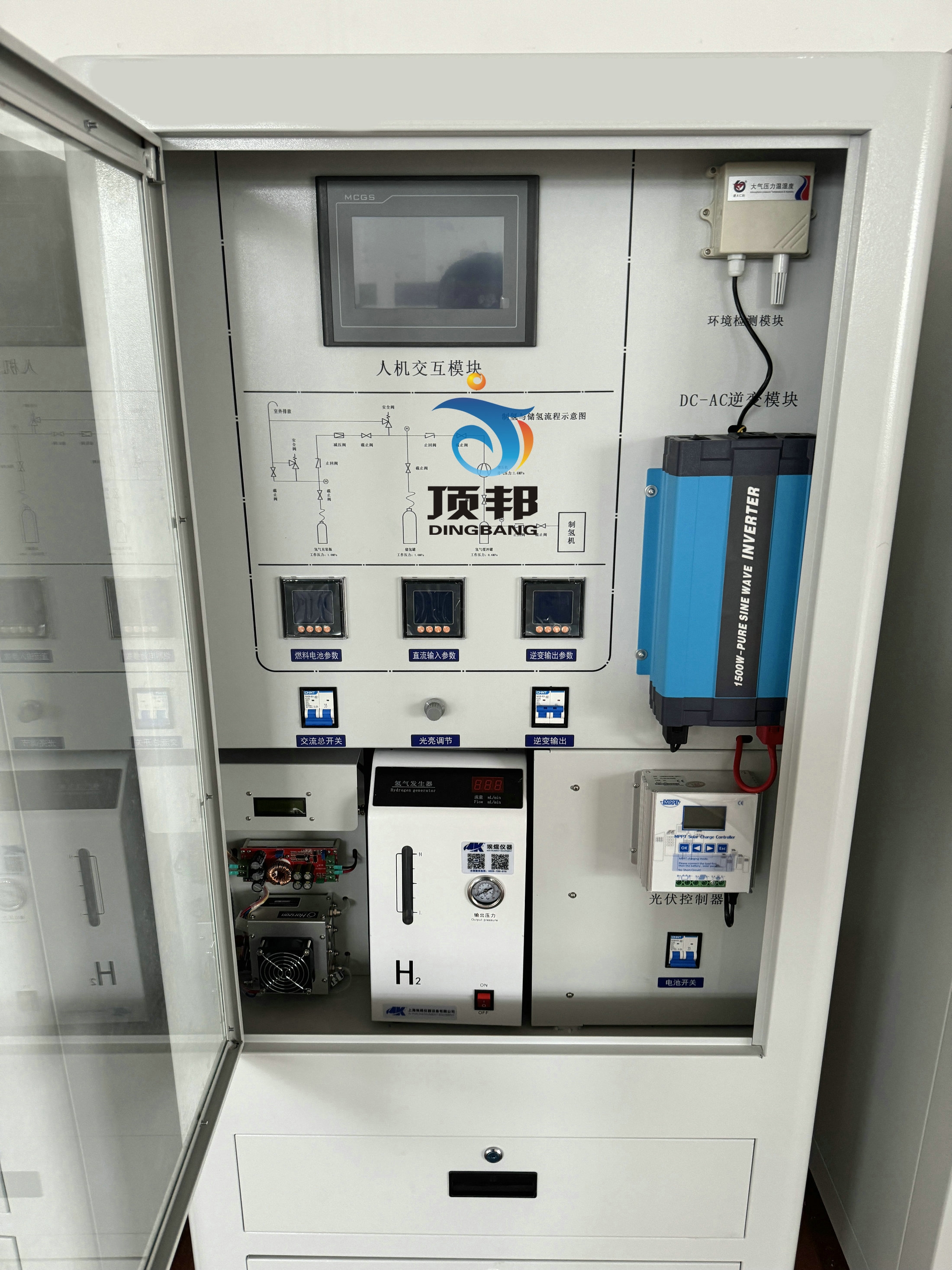 制儲氫及氫氧燃料電池發電創新實訓系統